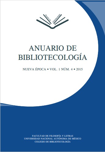Anuario de bibliotecología 2015 Portada.jpeg